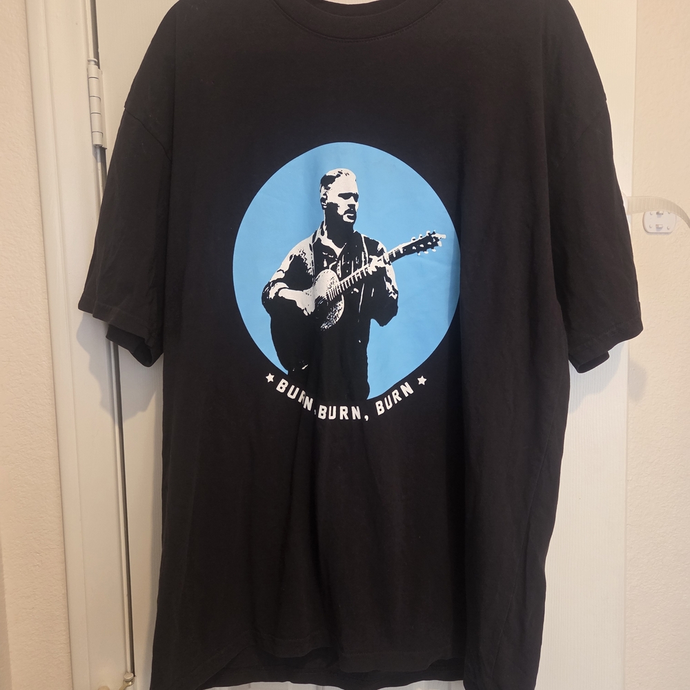 Burn Burn Burn Black Graphic Tee